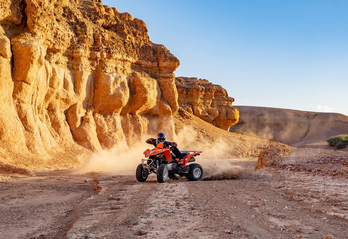 Balade de Quad dans le désert d'Agafay